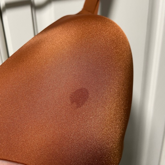 Skims Wireless Form Push-Up Plunge Bra 34H in Bronze NWT - Picture 5 of 6